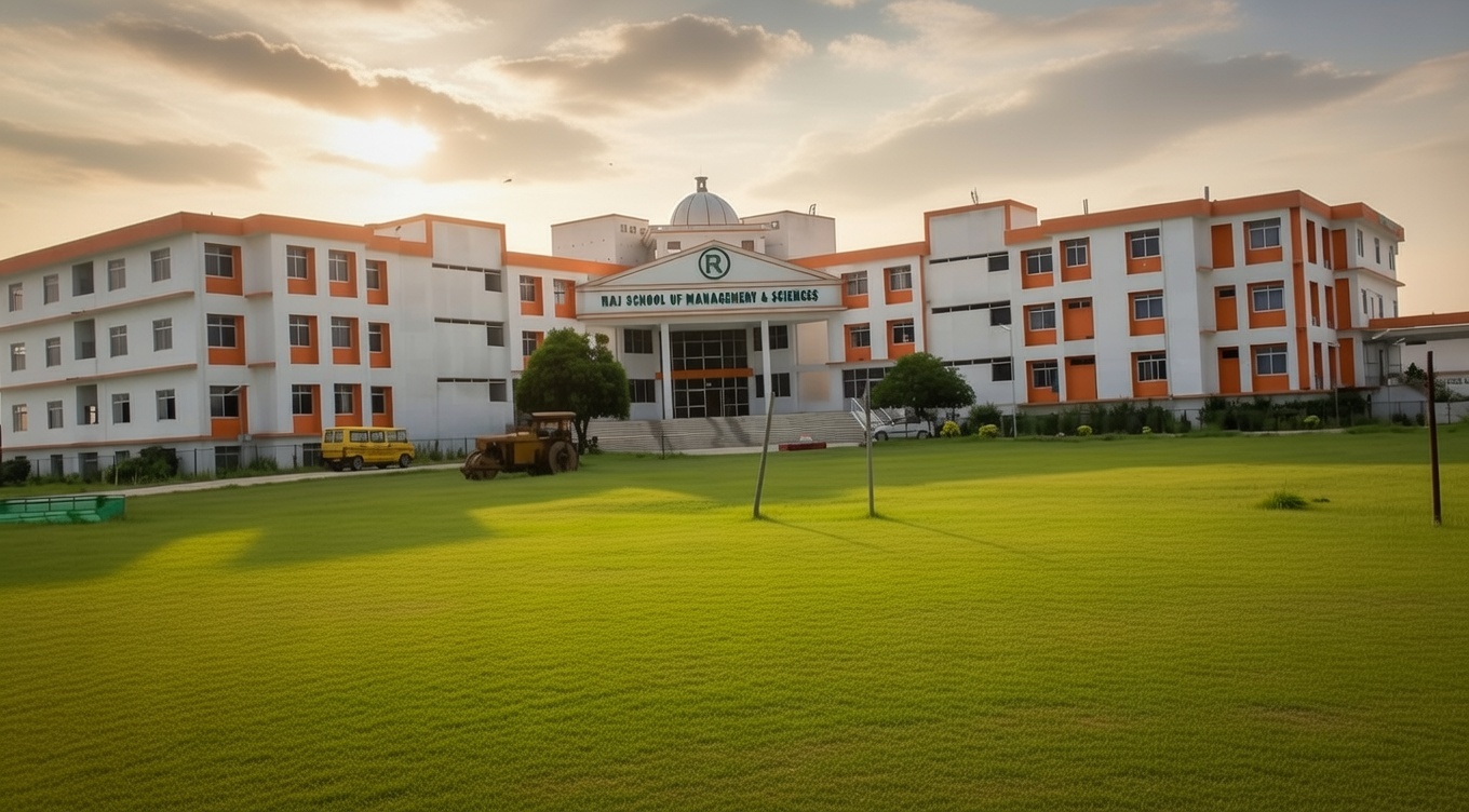 Raj college campus 